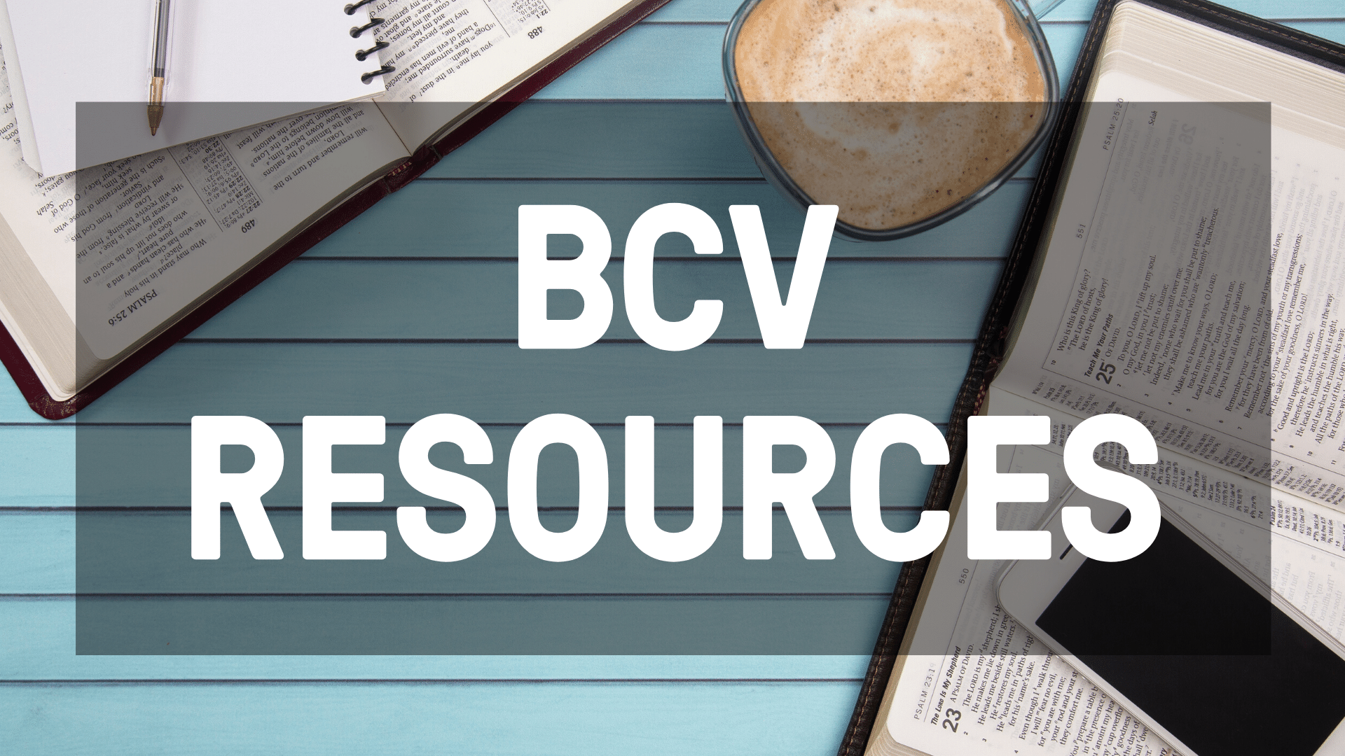 Bcv Resources Belfast City Vineyard