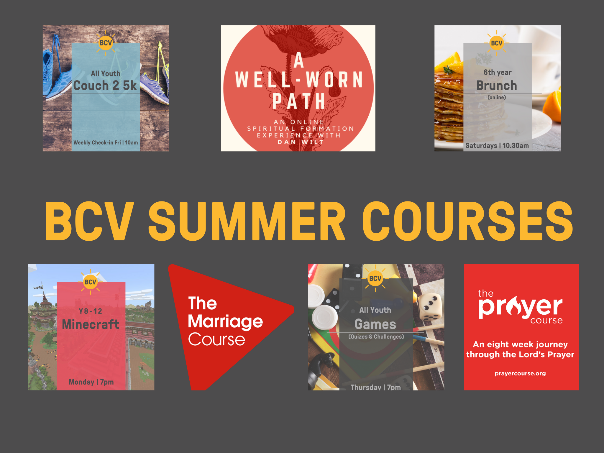 SUMMER COURSES Belfast City Vineyard